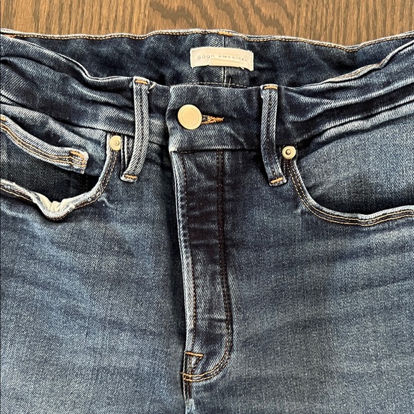 Good American | GOOD WAIST SKINNY SUPER COMPRESSION JEANS| INDIGO441 - Picture 6 of 7